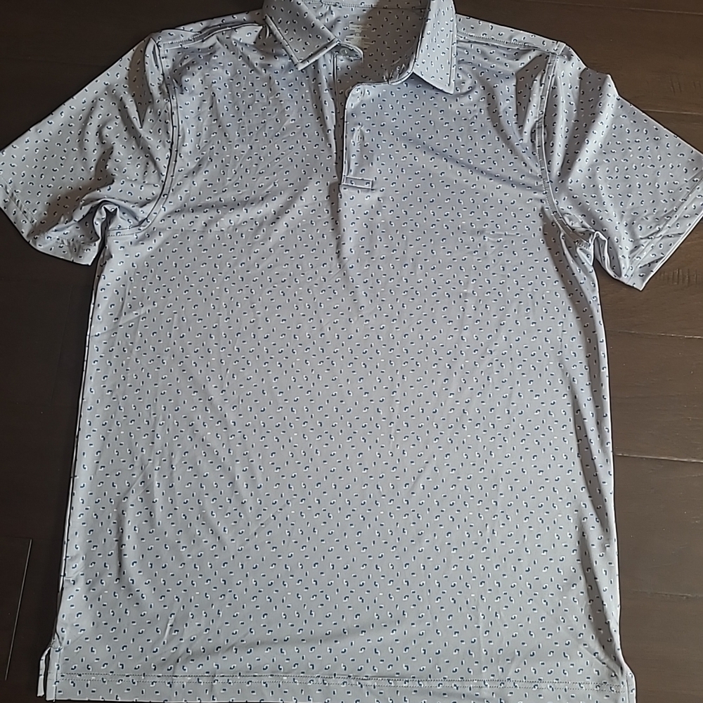 Stylish Light Gray Polo Shirt
